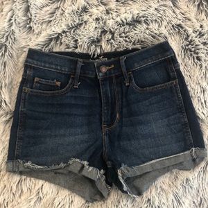 Hollister high waisted jean shorts